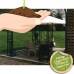 Garden Winds Replacement Canopy Top for Leaf Gazebo   